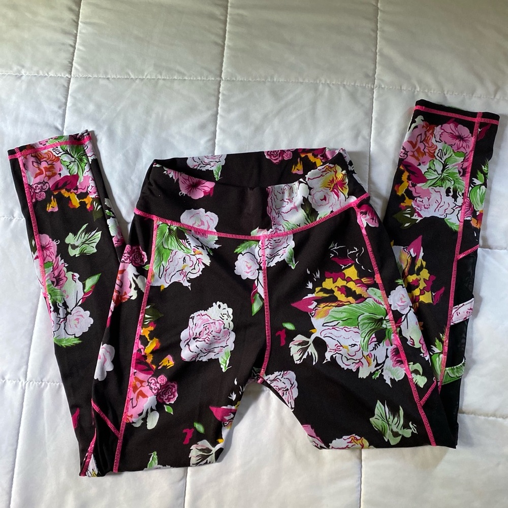 Flower leggings